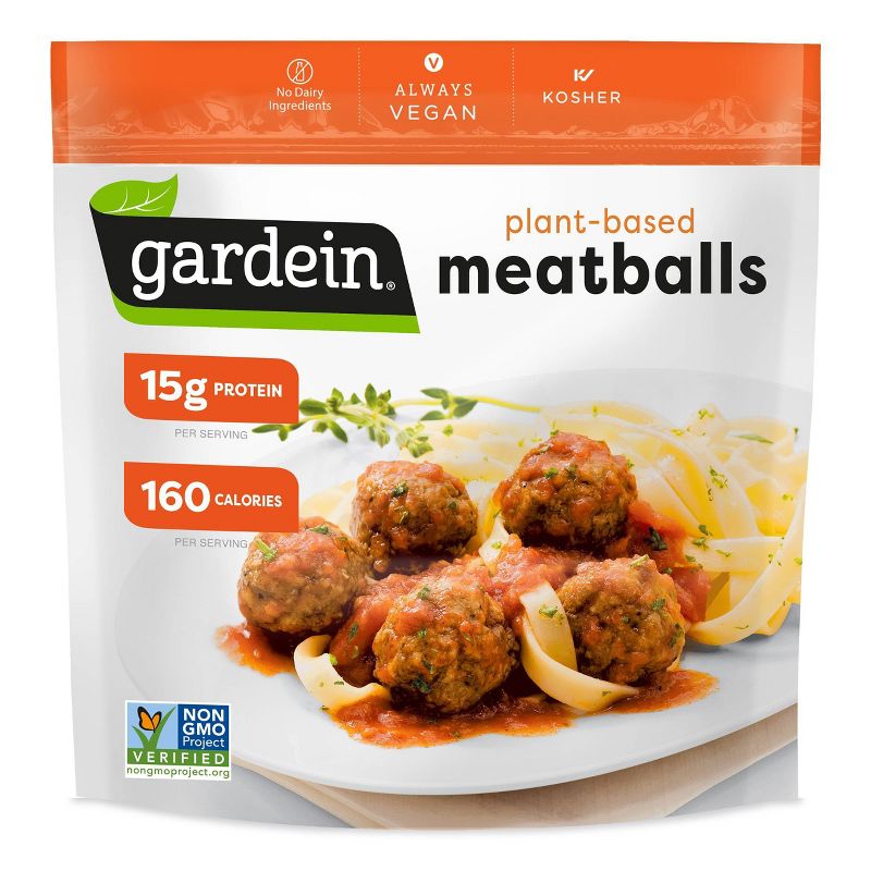 Gardein Plant-Based Frozen Meatballs - 12.7oz, 1 of 8