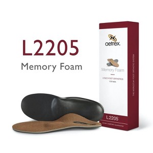 Aetrex Men's Memory Foam Orthotics W/ Metatarsal Support - 1 of 4