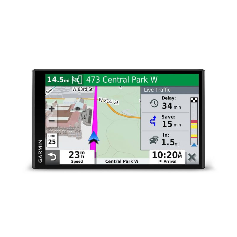 Garmin DriveSmart 65 &#38; Traffic (North America) GPS - Black, 2 of 8