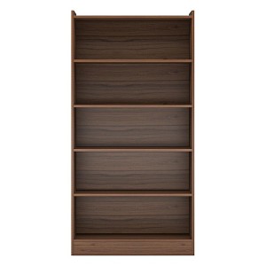 Resenkos Bookshelf, Bookcase Standing Shelf Unts,Wood Bookcase, 72" Tall Bookshelf with 6-Tier Open Storage Shelves,Brown - 1 of 4