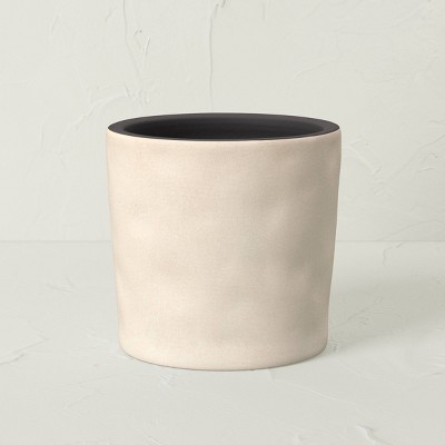 5.82" Outdoor Stoneware Ceramic Planter White - Opalhouse™ designed with Jungalow™