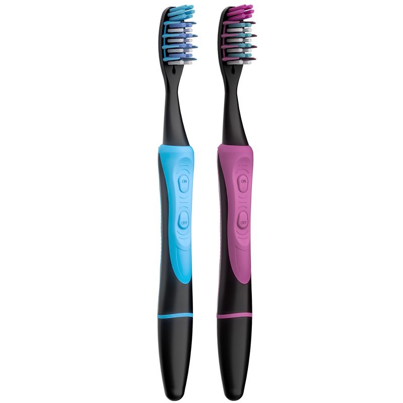 Pulsating Powered Toothbrush 2pk - up &#38; up&#8482;, 6 of 9