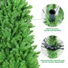 NAYSAYE Artificial Tree 5FT Classic Pencil Christmas Tree Green Pine Decoration for Holiday Home, Green, 26"*26"*60" - 4 of 4