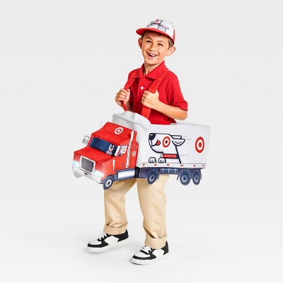 Kids' Bullseye Semi Truck Costume Vests - Hyde and EEK! Boutique™