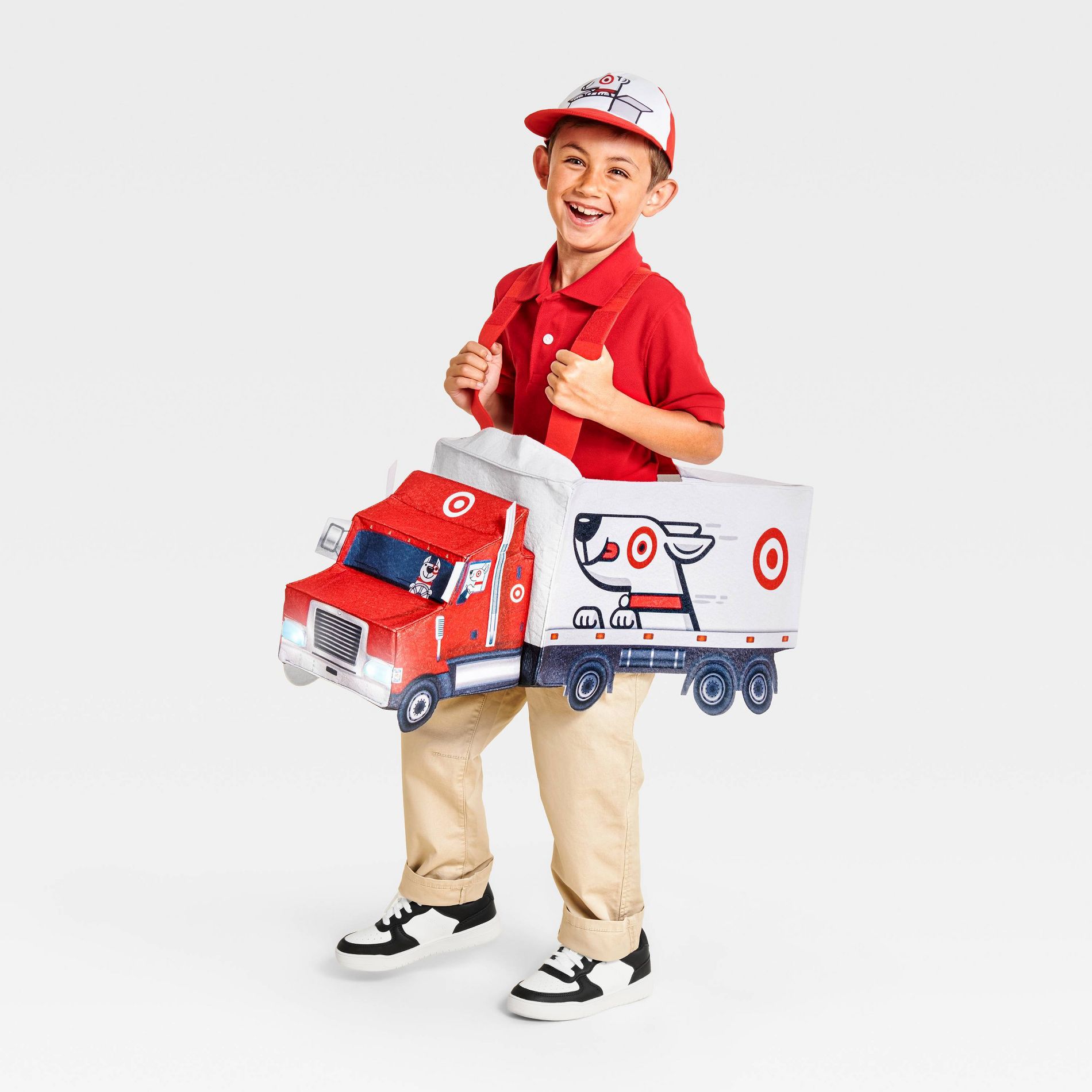 Kids' Bullseye Semi Truck Costume Vests - Hyde and EEK! Boutique™