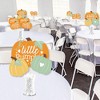 Big Dot of Happiness Little Pumpkin - Fall Birthday Party or Baby Shower Centerpiece Sticks - Showstopper Table Toppers - 35 Pieces - 2 of 4