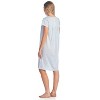 Casual Nights Women's Flowery Short Sleeve Nightgown - 4 of 4