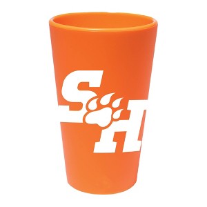 NCAA Sam Houston State Bearkats Silicone Pint Glass - 16oz - 1 of 2