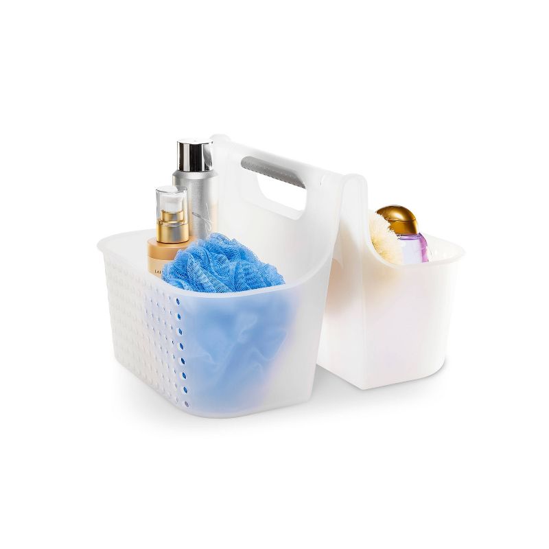 Soft-Grip Tote Caddy Frost/Gray - Madesmart, 3 of 9