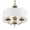 Livex Lighting Brookdale 3 - Light Pendant in  Antique Brass - 2 of 4
