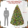 4.5ft/6ft/7.5ft/9ft Artificial Christmas Tree, Full Xmas Tree with  Foldable Base, Metal Hinges & Sturdy Metal Stand for Holiday Decor - 3 of 4