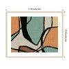 Amanti Art Abstract Stained Glass I by June Erica Vess Wood Framed Wall Art Print - 4 of 4