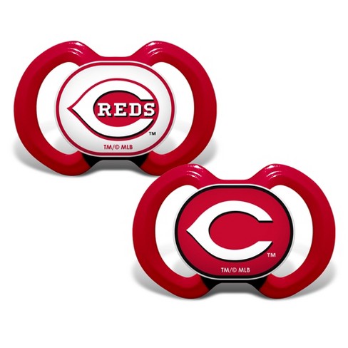 BabyFanatic Officially Licensed Unisex Pacifier 2-Pack - MLB Cincinnati Reds. - image 1 of 4