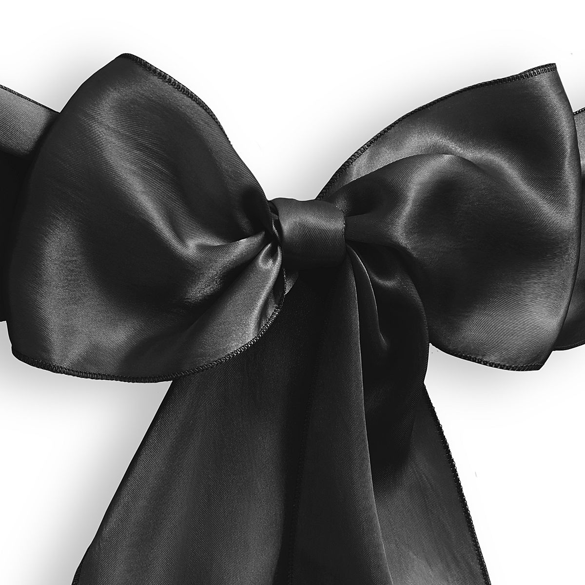 Lann's Linens Elegant Organza Chair Cover Sashes for Wedding, Banquet - thumbnail 2