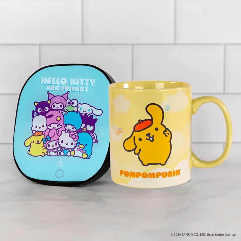Uncanny Brands Hello Kitty and Friends Pompompurin Mug Warmer with Mug, 3 of 6