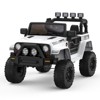 2-Seater Ride On Truck Car, 12V Electric Car for Kids Battery Powered Car w/Parent Remote Control, Safety Belt, Mp3 Player, Led Lights, Jeeps Car - 2 of 4