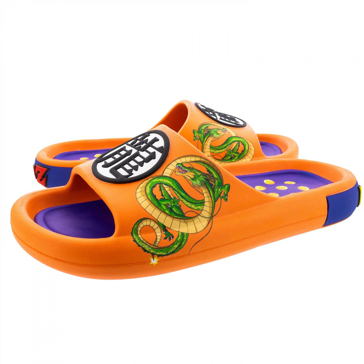 Mens Dragon Ball Z Shenron Cloud Comfort Foam DBZ Slide Sandal - thumbnail 3