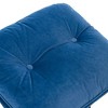 CAVINAS Velvet Upholstered Accent Chair, TV Chair, Swivel Chairs with Swivel Ottoman for Living Room, Wingback Chair, Lounge Armchairs - 4 of 4