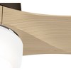 60" Neuron Ceiling Fan with LED Light Brown - Hunter Fan: Wi-Fi, SureSpeed, Voice Control, 3 Blades - 3 of 4