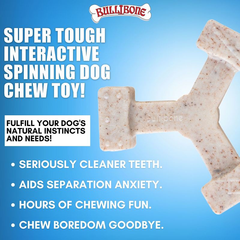 Bullibone Spinabone Dog Chew Toy, 2 of 8