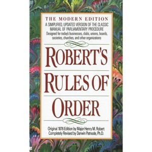 Robert's Rules of Order - by  Henry M Robert (Paperback) - 1 of 1