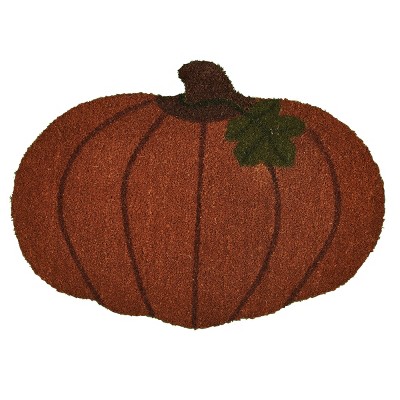 Park Designs Pumpkin Doormat - Orange