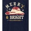 Men's - Yellowstone - Merry and Bright Short Sleeve Graphic T-Shirt - 2 of 4
