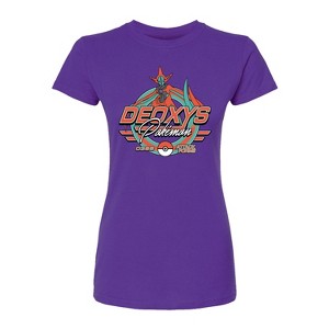 Women's - Pokémon - Deoxys Racing Fitted Graphic T-Shirt - 1 of 1