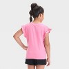 Girls' Short Sleeve Flip Sequin T-Shirt - Cat & Jack™ - 4 of 4