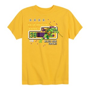 Boys' - Teenage Mutant Ninja Turtles - Its Ninja Time Donnie Short Sleeve Graphic T-Shirt - 1 of 4