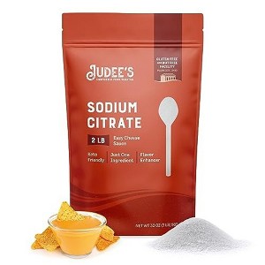 Judees Sodium Citrate - 2 lb - Delicious and 100% Gluten-Free & Keto-Friendly - Key for Velvety Smooth Cheese Sauces - 1 of 4