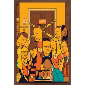 Trends International The Big Bang Theory - Elevator Framed Wall Poster Prints - 1 of 4
