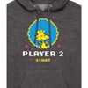 Men's - Peanuts - Player 2 Start Retro Woodstock Graphic Fleece Pullover Hoodie - 2 of 4