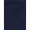 The Children's Place Girls Uniform Ponte Knit Pull On Jeggings Blue 6X/7S - 4 of 4