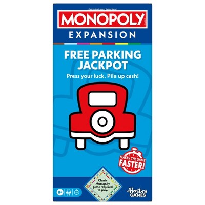 Monopoly Free Parking Jackpot Board Game