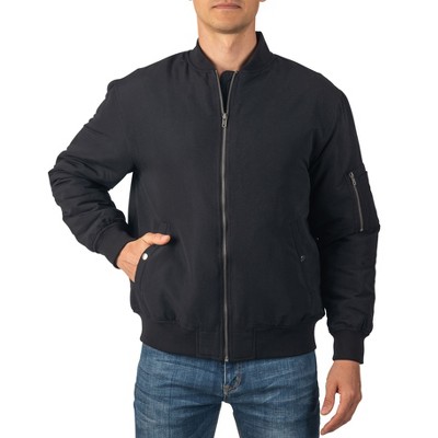 Alpine Swiss Damon Mens Bomber Jacket | Warm Quilted Flight Jacket with Pockets – Stylish Windbreaker for Casual & Layering | Versatile Outerwear — фото 7