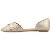 Journee Collection Women's Brandee Slip On Almond Toe Ballet Flats - 2 of 4