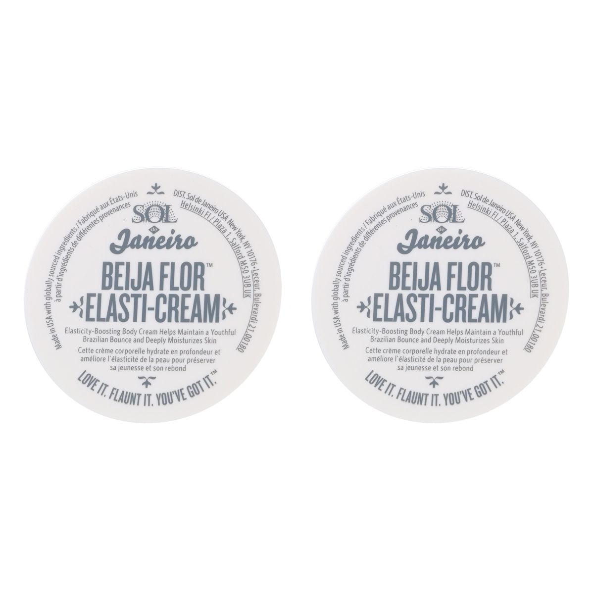 Sol de Janeiro Beija Flor Elasti-Cream 2.5 oz 2 Pack