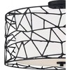 Quoizel Lighting Newcastle 4 - Light Semi-Flush Mount in  Matte Black - 4 of 4