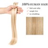 Jessie's Wig 16-26 Inch Tape In Hair Extensions 50g For Women Thin Hair Straight #18P613 Ash Blonde Highlighted Bleach Blonde 20 Pcs/Pack - 3 of 4