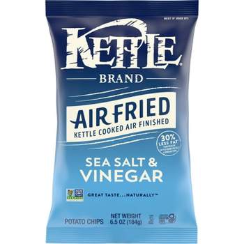 Kettle Brand Potato Chips Air Fried Sea Salt & Vinegar Kettle Chips - 6.5oz