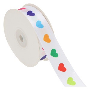 Unique Bargains 0.98"x72.18' Reusable Pattern Gift Ribbon - 1 of 4