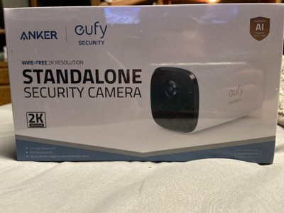 Eufy – caméra de sécurité extérieure, SoloCam E40, Audio bidirectionnel,  résolution 2K, Wi-Fi, résistante aux intempéries