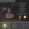 VAXCEL Franklin Bronze Motion Sensor Dusk to Dawn Farmhouse Barn Dark Sky Outdoor Wall Light - 4 of 4