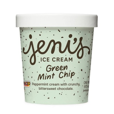 Jeni's Frozen Mint Chip  Ice Cream - 16oz