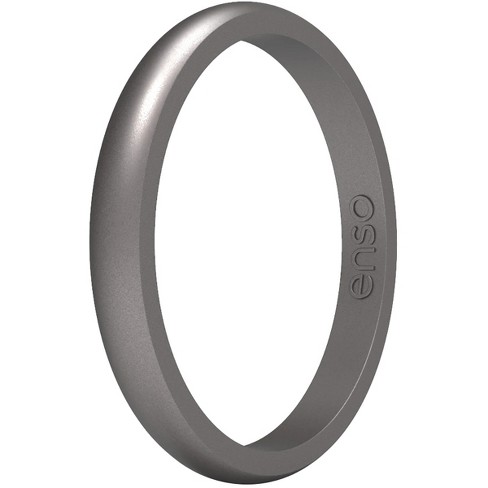 Enso Rings Halo Elements Series Silicone Ring - 7 - Diamond