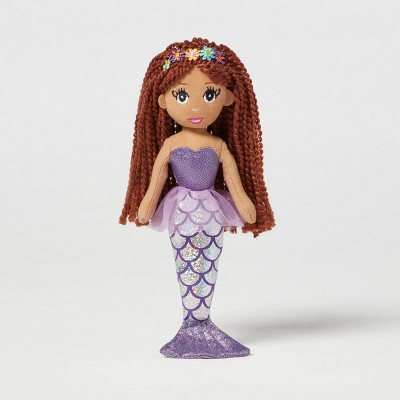 Purple mermaid hot sale doll