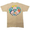 Powerpuff Girls Character Heart Adult Sand Crew Neck Short Sleeve T-shirt - 4 of 4