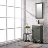 HomeStock 18-inch Pewter Green Sink Vanity - 2 of 4