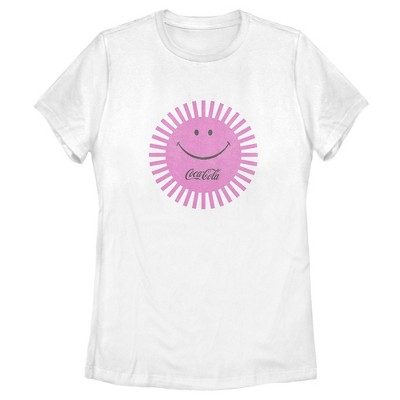 Women's Coca Cola Unity Sun Logo T-Shirt